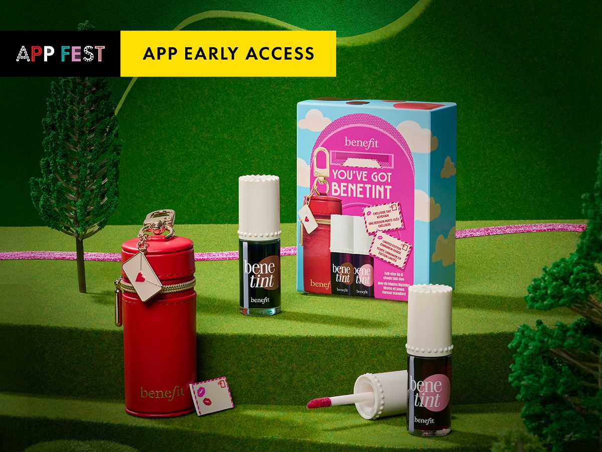 NEW FROM BENEFIT | IN APP ONLY