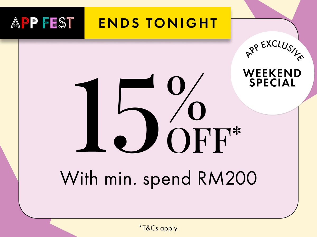 LAST CHANCE: 15% OFF