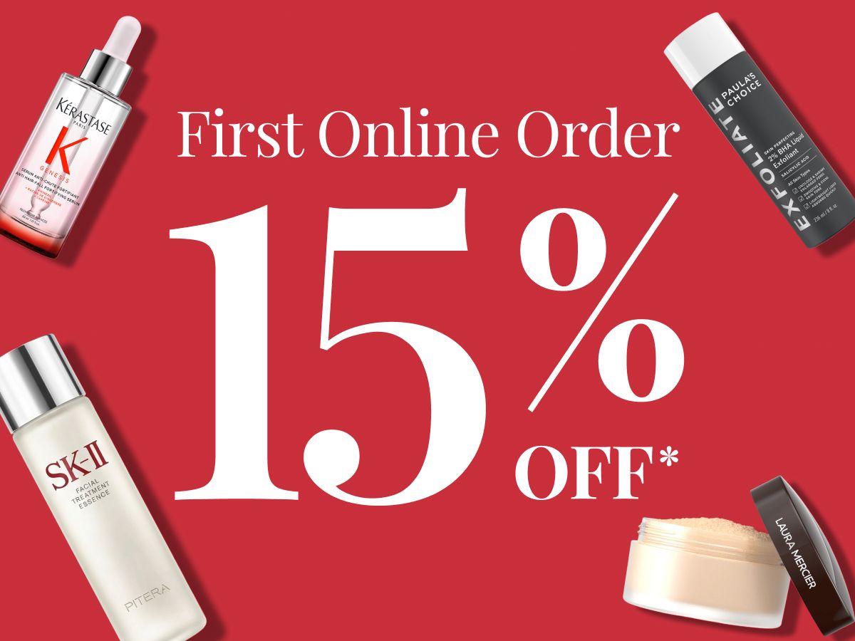 Get 15% Off Your First Online Order