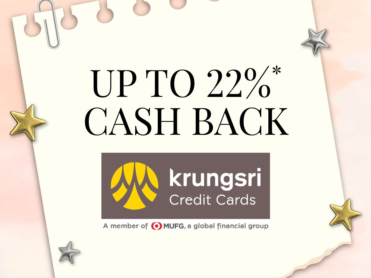 GET UP TO 15%* CASH BACK