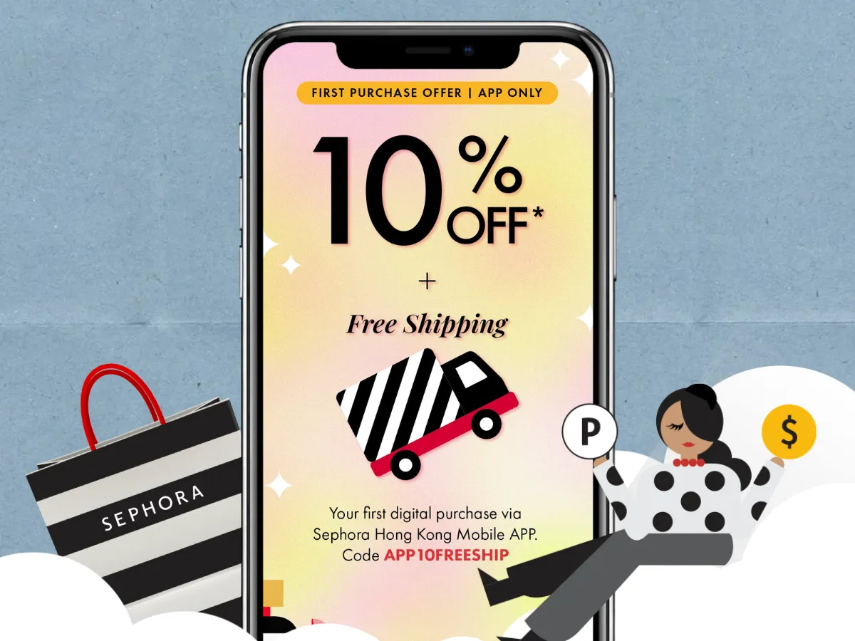 First app order: 10% off + Free shipping*