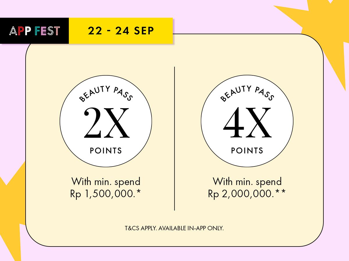 POINT BOOSTER | 22-24 SEPT