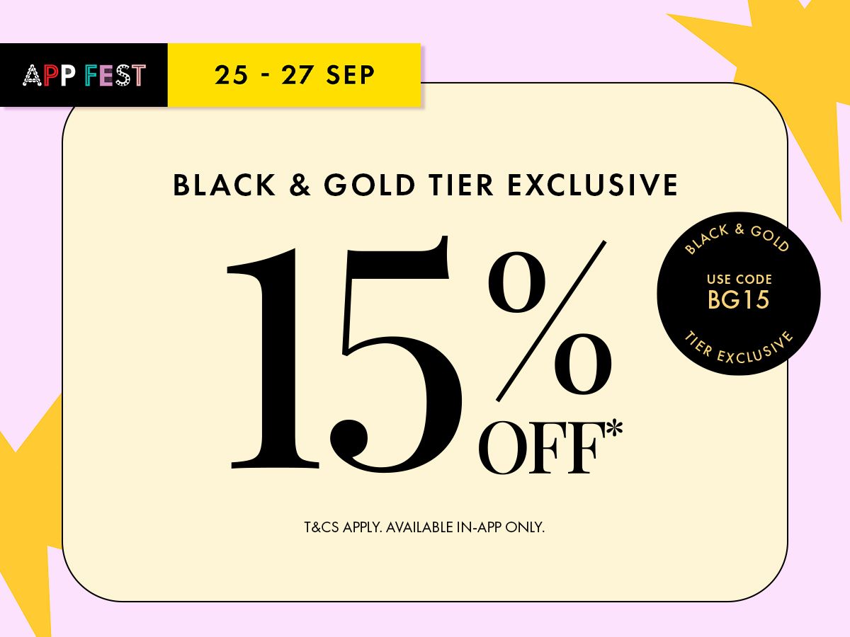 BLACK & GOLD EXCLUSIVE | 25-27 September